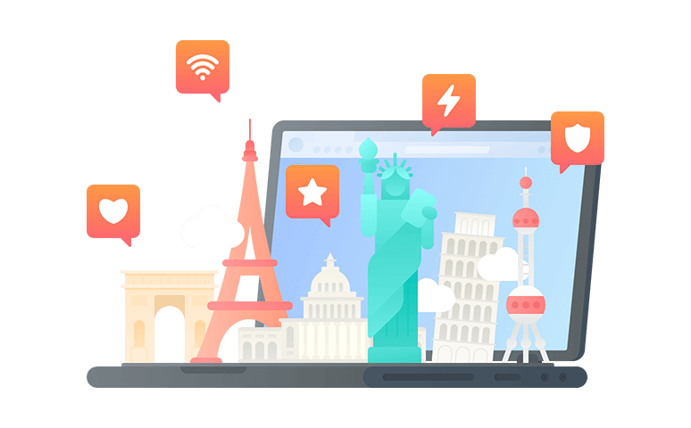在留尼汪连接到中国的加速器 - 大陆VPN